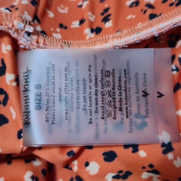 Kulani Kinis Orange Bikini Set - Picture 4 of 4